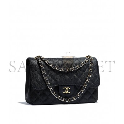 CHANEL LARGE CLASSIC HANGBAG GOLD HARDWARE  A58600 Y01864 C3906 (19.5*10*30cm)