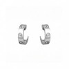 CARTIER  LOVE EARRINGS, 2 DIAMONDS B8022800