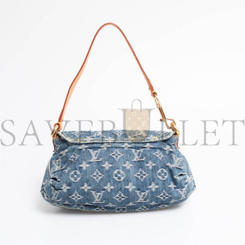 LOUIS VUITTON MONOGRAM DENIM  PLEATY M95050 (26*15*9cm)