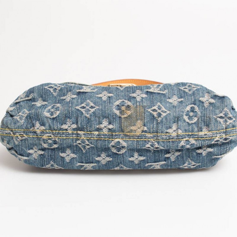 LOUIS VUITTON MONOGRAM DENIM  PLEATY M95050 (26*15*9cm)