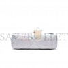 CHANEL IRIDESCENT CALFSKIN QUILTED MEDIUM CHANEL 19 FLAP LIGHT GOLD PURPLE BLUE AS1160 (26*17*8cm)