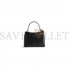 BALENCIAGA RODEO MINI HANDBAG IN BLACK SMOOTH CALFSKIN (23*10*8cm) BALENCIAGA RODEO MINI HANDBAG IN BLACK SMOOTH CALFSKIN (23*10*8cm)