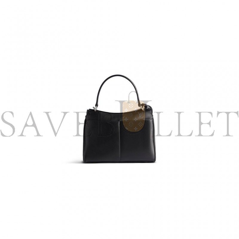 BALENCIAGA RODEO MINI HANDBAG IN BLACK SMOOTH CALFSKIN (23*10*8cm) BALENCIAGA RODEO MINI HANDBAG IN BLACK SMOOTH CALFSKIN (23*10*8cm)
