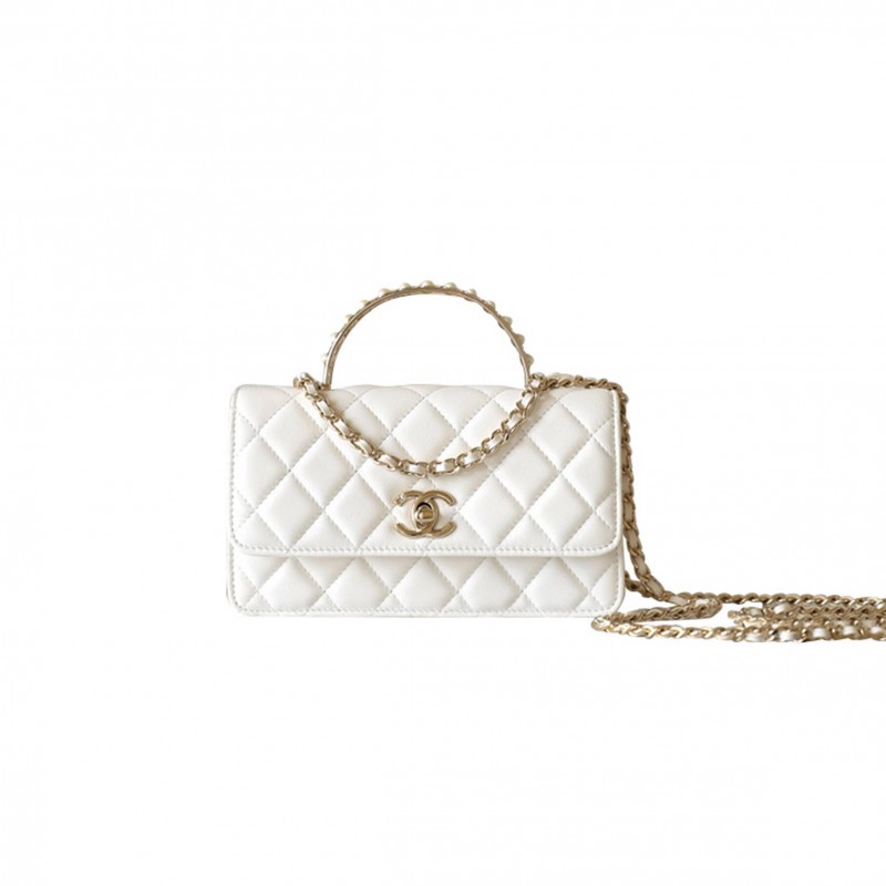 CHANEL MASTER 24S PEARL ORGAN BAG AP3954 (18.5*11*5cm)