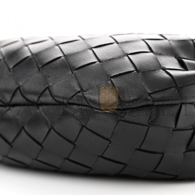 BOTTEGA VENETA NAPPA INTRECCIATO MINI JODIE BLACK (21*14*3cm) BOTTEGA VENETA NAPPA INTRECCIATO MINI JODIE BLACK (21*14*3cm)