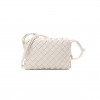 BOTTEGA VENETA NAPPA INTRECCIATO MINI LOOP CAMERA BAG WHITE (18*11*6cm) BOTTEGA VENETA NAPPA INTRECCIATO MINI LOOP CAMERA BAG WHITE (18*11*6cm)