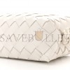 BOTTEGA VENETA NAPPA INTRECCIATO MINI LOOP CAMERA BAG WHITE (18*11*6cm) BOTTEGA VENETA NAPPA INTRECCIATO MINI LOOP CAMERA BAG WHITE (18*11*6cm)