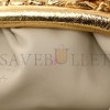 BOTTEGA VENETA METALLIC CRINKLED LAMBSKIN THE MINI POUCH ORO (22*12*6cm) BOTTEGA VENETA METALLIC CRINKLED LAMBSKIN THE MINI POUCH ORO (22*12*6cm)