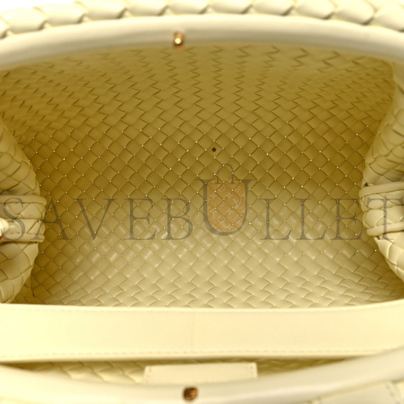 BOTTEGA VENETA NAPPA INTRECCIATO SMALL PADDED THE HANDLE TOTE ZEST WASHED (30*20*10cm) BOTTEGA VENETA NAPPA INTRECCIATO SMALL PADDED THE HANDLE TOTE ZEST WASHED (30*20*10cm)