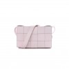BOTTEGA VENETA LAMBSKIN MAXI INTRECCIATO CASSETTE CROSSBODY BAG BLISS WASHED (23*15*5.5cm)