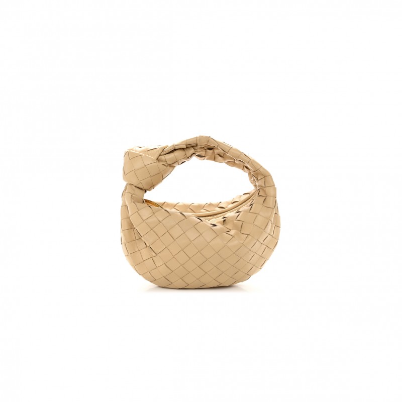 BOTTEGA VENETA NAPPA INTRECCIATO MINI JODIE PORRIDGE (23*14cm)