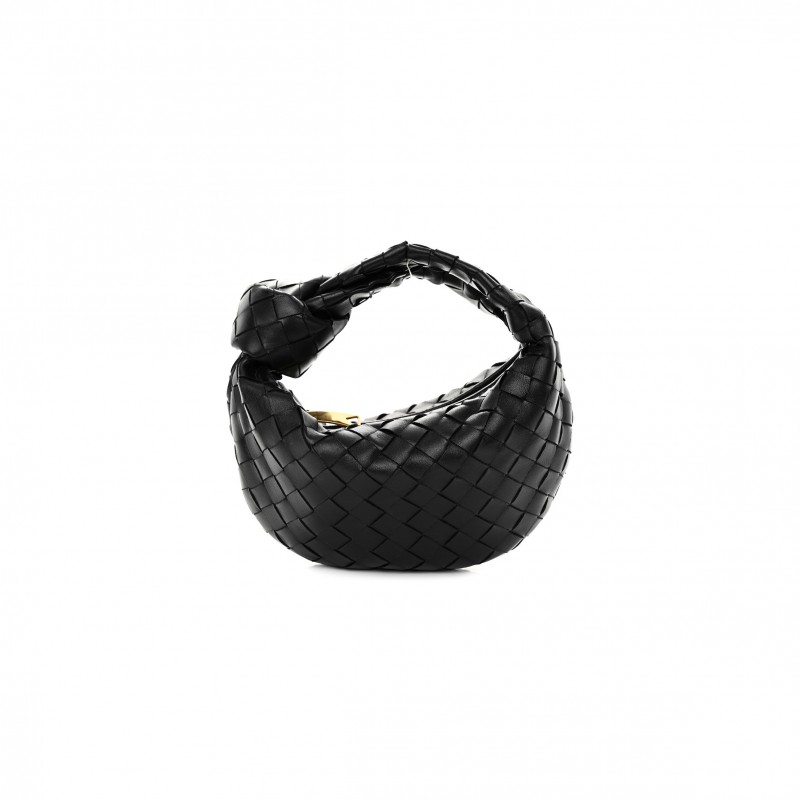 BOTTEGA VENETA NAPPA INTRECCIATO MINI JODIE BLACK (25*17*6cm)