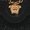 VERSACE SUEDE CRYTSTAL STUDDED MICRO LA MEDUSA BAG BLACK (29*9*5cm) VERSACE SUEDE CRYTSTAL STUDDED MICRO LA MEDUSA BAG BLACK (29*9*5cm)