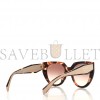 PRADA ACETATE SUNGLASSES SPR 14W TORTOISE PINK