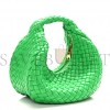 BOTTEGA VENETA RUBBER PADDED INTRECCIATO MINI JODIE PARAKEET (25*15*8cm) BOTTEGA VENETA RUBBER PADDED INTRECCIATO MINI JODIE PARAKEET (25*15*8cm)