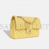 CHANEL SMALL CLASSIC DOUBLE FLAP YELLOW CAVIAR LIGHT GOLD HARDWARE (23*13*6cm) CHANEL SMALL CLASSIC DOUBLE FLAP YELLOW CAVIAR LIGHT GOLD HARDWARE (23*13*6cm)