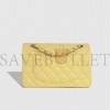 CHANEL SMALL CLASSIC DOUBLE FLAP YELLOW CAVIAR LIGHT GOLD HARDWARE (23*13*6cm) CHANEL SMALL CLASSIC DOUBLE FLAP YELLOW CAVIAR LIGHT GOLD HARDWARE (23*13*6cm)