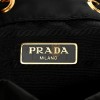 PRADA RE-NYLON DUET DRAWSTRING SHOULDER BAG BLACK (23*18*11cm) PRADA RE-NYLON DUET DRAWSTRING SHOULDER BAG BLACK (23*18*11cm)