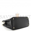 PRADA SAFFIANO MEDIUM GALLERIA DOUBLE ZIP TOTE BLACK (32*20*14cm)