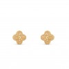 VAN CLEEF ARPELS VINTAGE ALHAMBRA EARRINGS - YELLOW GOLD  VCARO1IH00