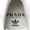 PRADA X ADIDAS CALFSKIN MENS SUPERSTAR 450 LOW TOP SNEAKERS 8 WHITE PRADA X ADIDAS CALFSKIN MENS SUPERSTAR 450 LOW TOP SNEAKERS 8 WHITE