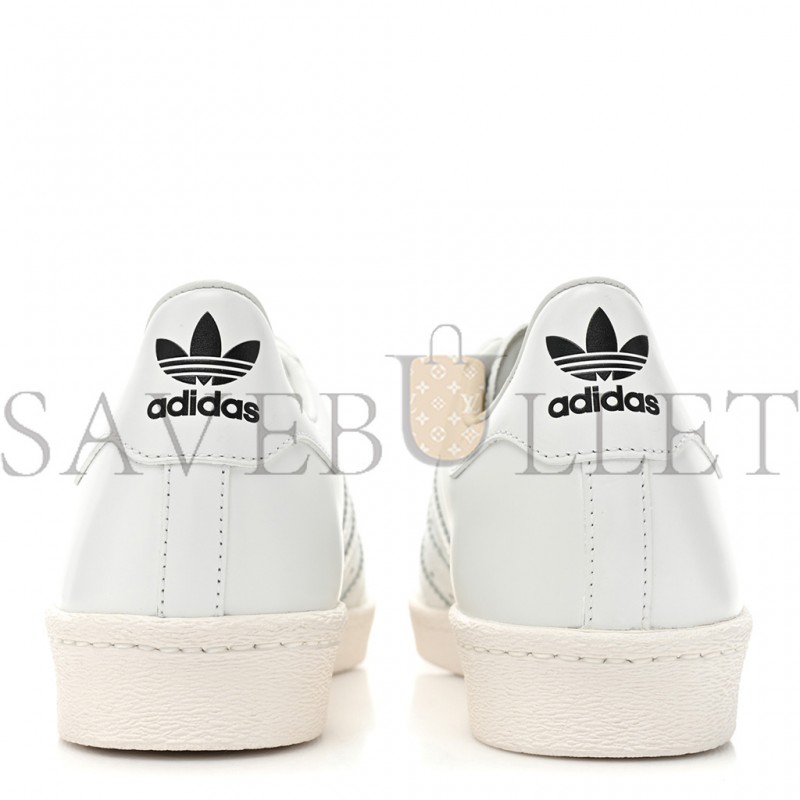 PRADA X ADIDAS CALFSKIN MENS SUPERSTAR 450 LOW TOP SNEAKERS 8 WHITE PRADA X ADIDAS CALFSKIN MENS SUPERSTAR 450 LOW TOP SNEAKERS 8 WHITE