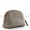PRADA VITELLO DAINO COSMETIC POUCH ARGILLA (17*11*7cm) PRADA VITELLO DAINO COSMETIC POUCH ARGILLA (17*11*7cm)