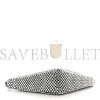 PRADA SATIN CRYSTAL TRIANGLE POUCH CRISTAL (26*15*6cm) PRADA SATIN CRYSTAL TRIANGLE POUCH CRISTAL (26*15*6cm)