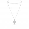 VAN CLEEF & ARPELS MAGIC ALHAMBRA LONG NECKLACE, 1 MOTIF - WHITE GOLD, DIAMOND  VCARO49O00