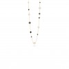 VAN CLEEF ARPELS MAGIC ALHAMBRA LONG NECKLACE, 16 MOTIFS - YELLOW GOLD, MOTHER-OF-PEARL, ONYX VCARD79400 VAN CLEEF ARPELS MAGIC ALHAMBRA LONG NECKLACE, 16 MOTIFS - YELLOW GOLD, MOTHER-OF-PEARL, ONYX VCARD79400