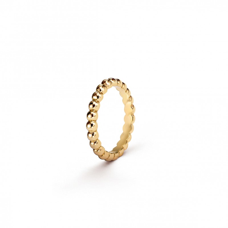 VAN CLEEF ARPELS PERLÉE PEARLS OF GOLD RING, MEDIUM MODEL - YELLOW GOLD VCARO3Y500 VAN CLEEF ARPELS PERLÉE PEARLS OF GOLD RING, MEDIUM MODEL - YELLOW GOLD VCARO3Y500