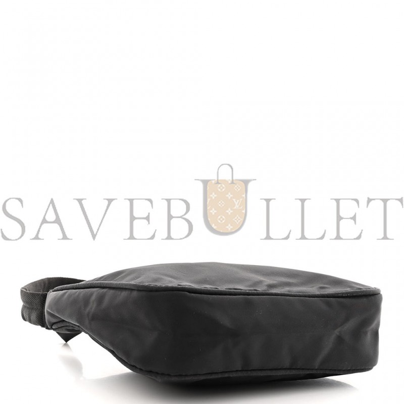PRADA TESSUTO NYLON SPORT MINI SHOULDER BAG BLACK (20*18*6cm) PRADA TESSUTO NYLON SPORT MINI SHOULDER BAG BLACK (20*18*6cm)
