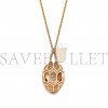 BVLGARI SERPENTI DIAMOND PENDENT NECKLACE 