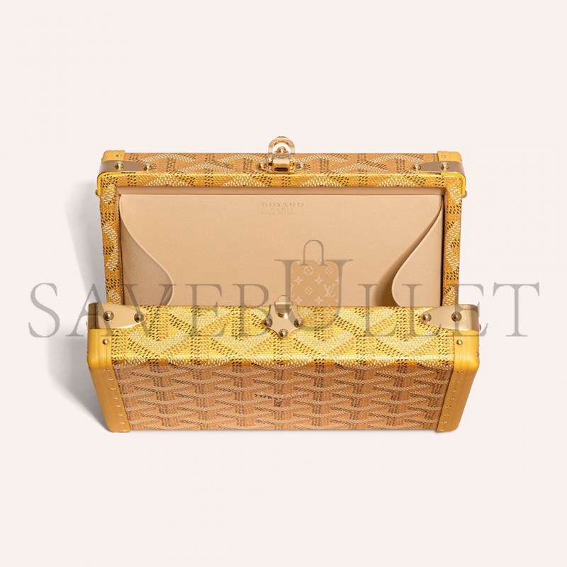 GOYARD MINAUDIÈRE TRUNK BAG MINA55PMLTY60CL60O (17*11.5*5.5cm)