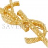 YSL SAINT LAURENT GOLD-TONE BROOCH  652410Y15008060