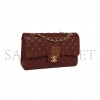 CHANEL MEDIUM CLASSIC DOUBLE FLAP GOLD HARDWARE A58600 (25.5*14*6.5cm)