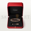 CARTIER  LOVE BRACELET, SMALL MODEL, PAVED N6710717