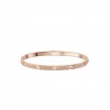 CARTIER  LOVE BRACELET, SMALL MODEL, PAVED N6710717