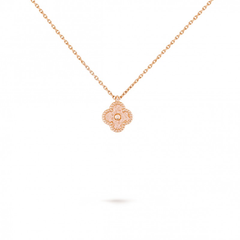 VAN CLEEF ARPELS SWEET ALHAMBRA PENDANT - ROSE GOLD  VCARO8DF00