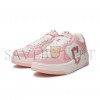 MLB CHUNKY LINER SKATEBOARD SHOES WOMEN'S LOW-TOP PINK 3ASXCLM4N