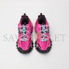 BALENCIAGA  MESH FABRIC WOMENS TRACK SNEAKERS PINK BLACK 542436W2LA12048