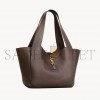 YSL LE 5 À 7 BEA IN GRAINED LEATHER 763435AADUU2837 (50*28*18cm)