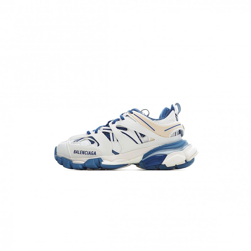BALENCIAGA TRACK SNEAKER WHITE BLUE 542436W1GC49050