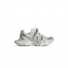 BALENCIAGA MEN'S 3XL SUMMER MESH SNEAKER IN WHITE SILVER 734734WTRMH9080 BALENCIAGA MEN'S 3XL SUMMER MESH SNEAKER IN WHITE SILVER 734734WTRMH9080