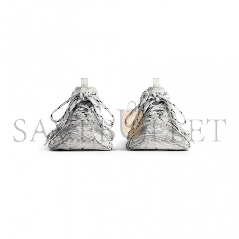 BALENCIAGA MEN'S 3XL SUMMER MESH SNEAKER IN WHITE SILVER 734734WTRMH9080 BALENCIAGA MEN'S 3XL SUMMER MESH SNEAKER IN WHITE SILVER 734734WTRMH9080