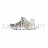 BALENCIAGA MEN'S 3XL SUMMER MESH SNEAKER IN WHITE SILVER 734734WTRMH9080 BALENCIAGA MEN'S 3XL SUMMER MESH SNEAKER IN WHITE SILVER 734734WTRMH9080