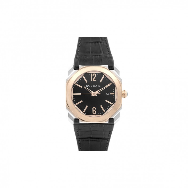 BVLGARI OCTO SERIES GOLD MEN'S MECHANICAL WATCH 007021