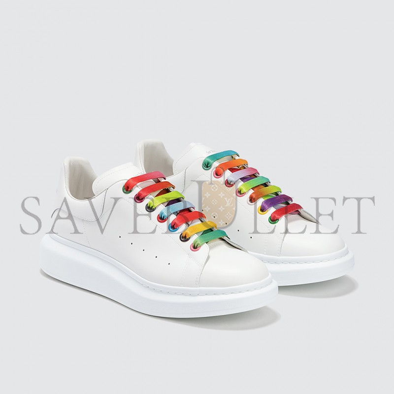 ALEXANDER MCQUEEN RAINBOW LACE OVERSIZED SNEAKER 462214WHGP79004