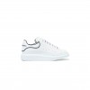 ALEXANDER MCQUEEN OVERSIZED LEATHER SNEAKERS 625156WHXMT9074