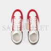 ALEXANDER MCQUEEN OVERSIZED SNEAKERS LEATHER WHITE RED 757710WIA5V6044